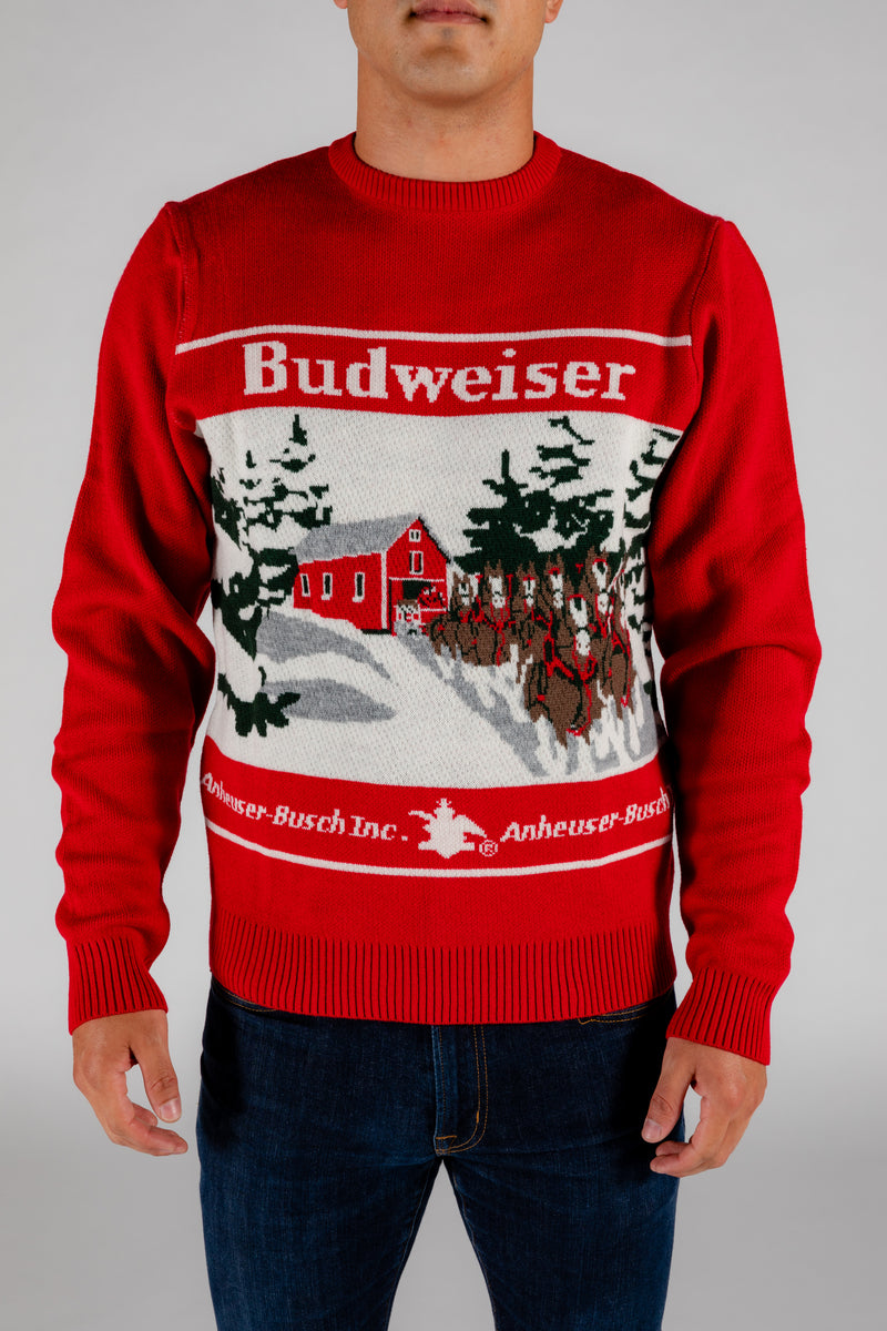 Budweiser Ugly Christmas Sweater | The Classic