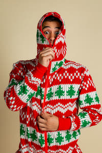 Men's Christmas onesie pjs