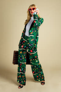 festive winter party pants for women