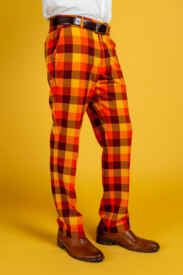 Thanksgiving Plaid Pants