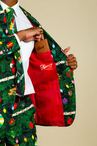 Xmas Tree Suit pants and jacket