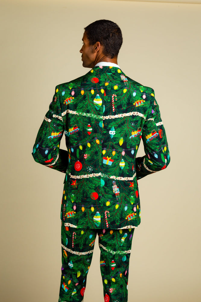 Mens Christmas Tree Pattern Suit | The Christmas Tree Camo