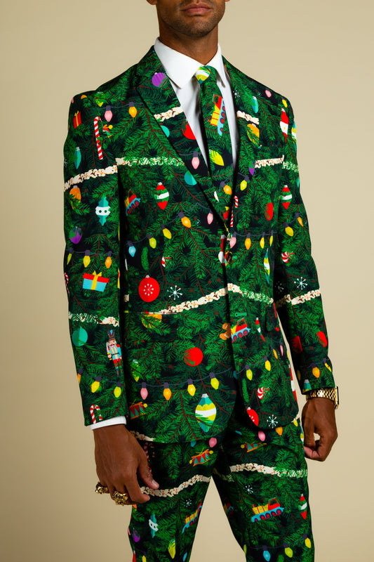 Men's Christmas Tree Pattern Suit | The Christmas Tree Camo
