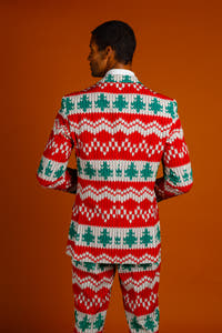 Christmas suit jacket for men