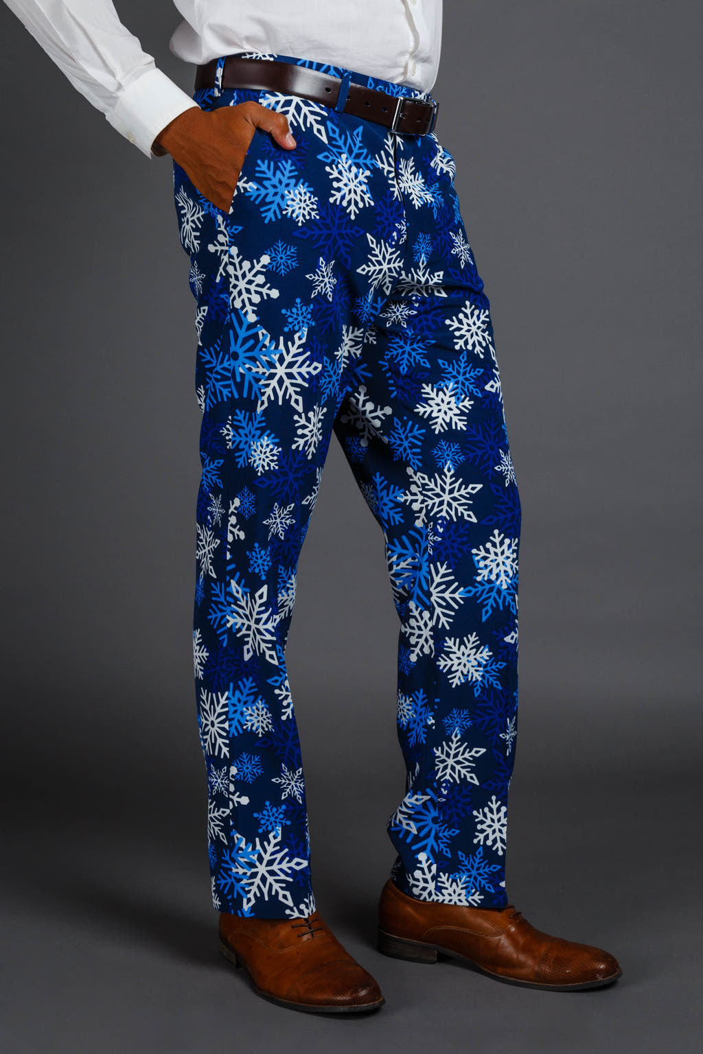 Snowflake Christmas Suit Pants