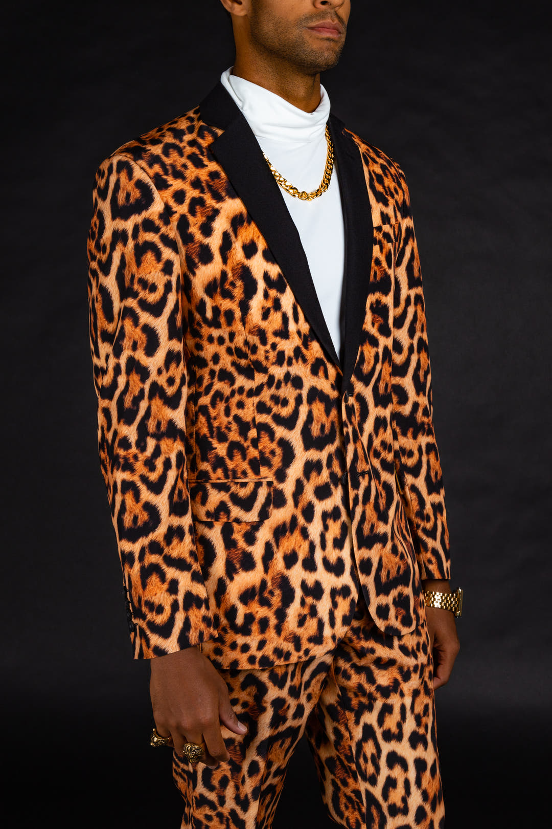 Leopard Print Suit Fastest Finishers 5170