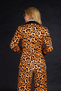 leopard women blazer