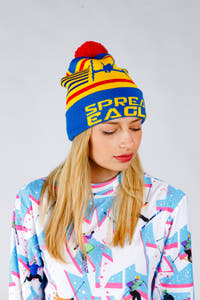 Unisex Eagle Spread Retro Beanie