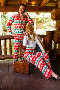 couples red ryder christmas clothes