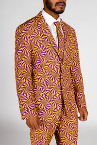 illusion men's mardi gras suit