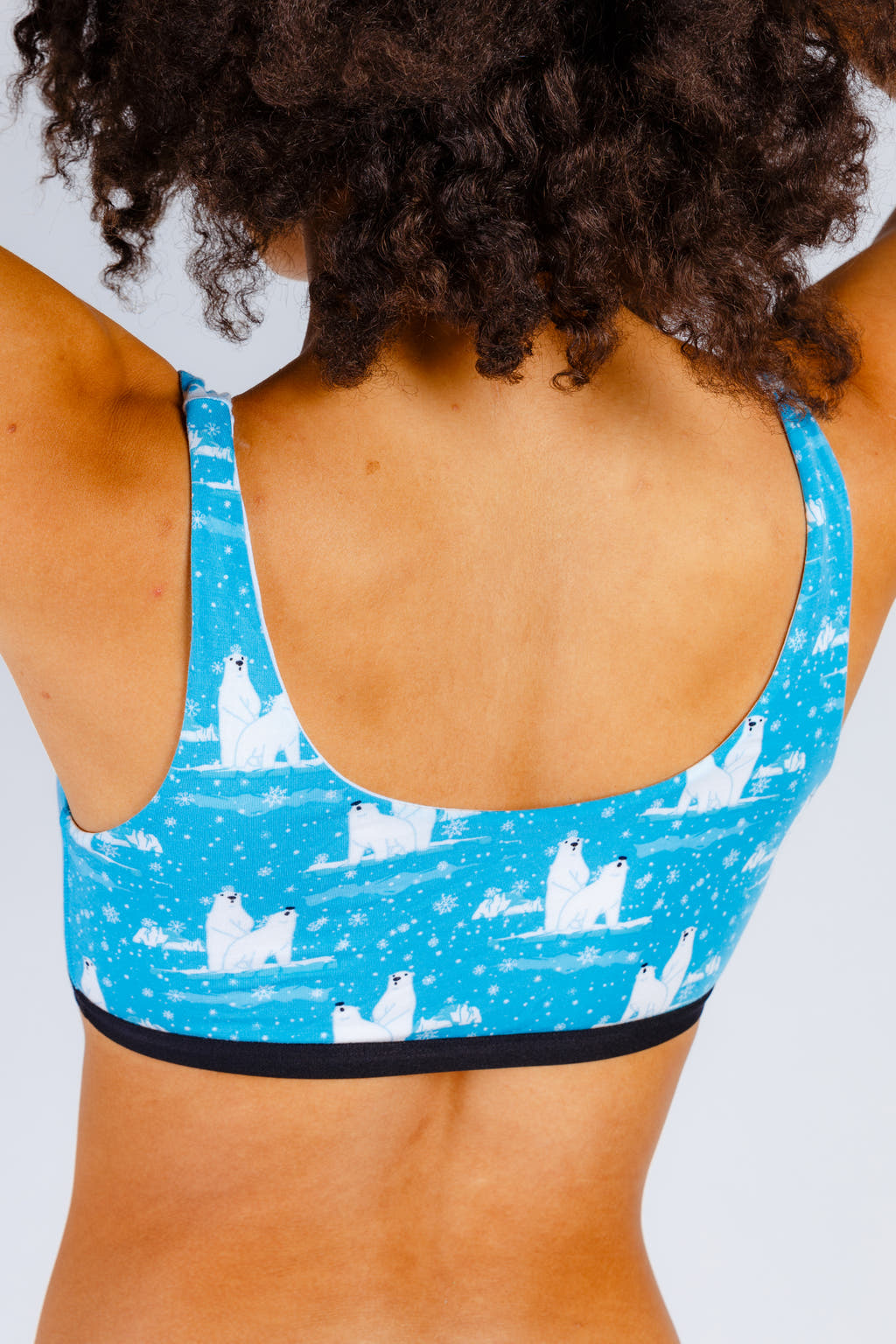 Polar Bear print bralette