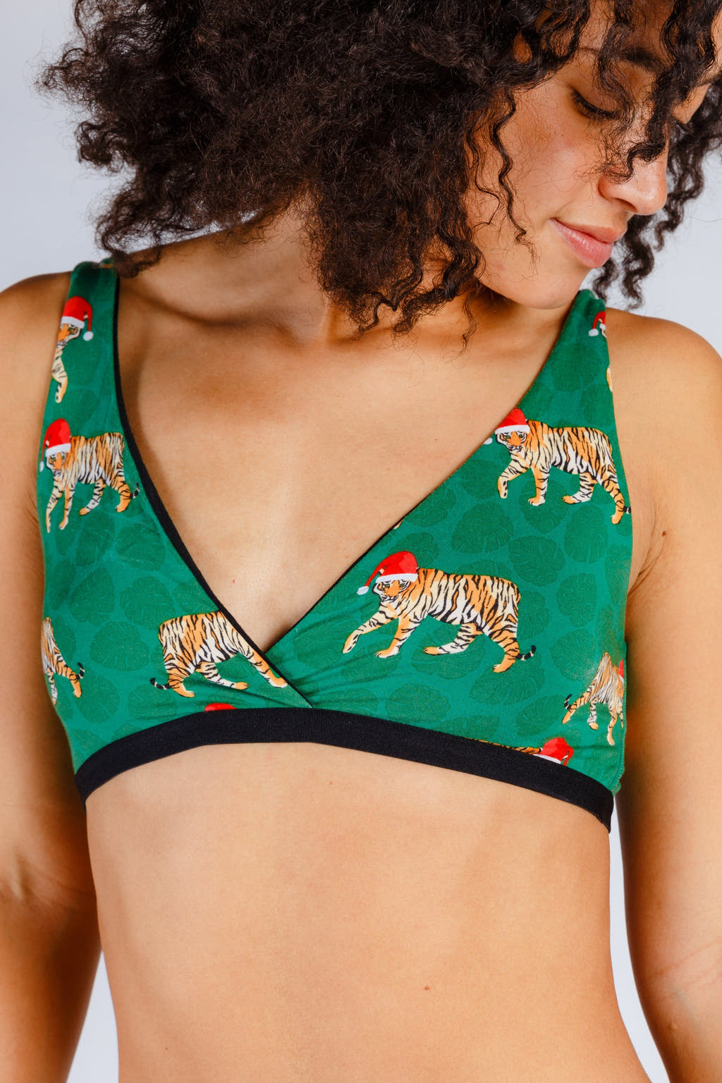 The tinsel tigers bralette