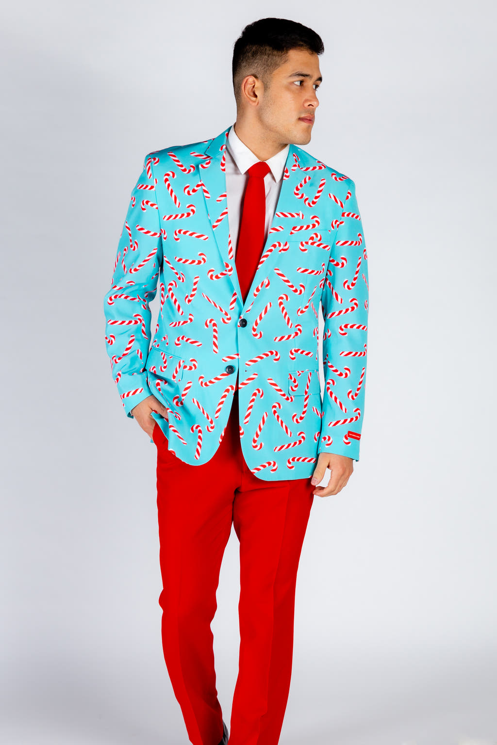 mint green christmas suit for men