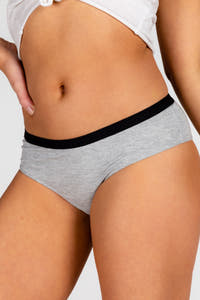 heather grey cheeky underwear