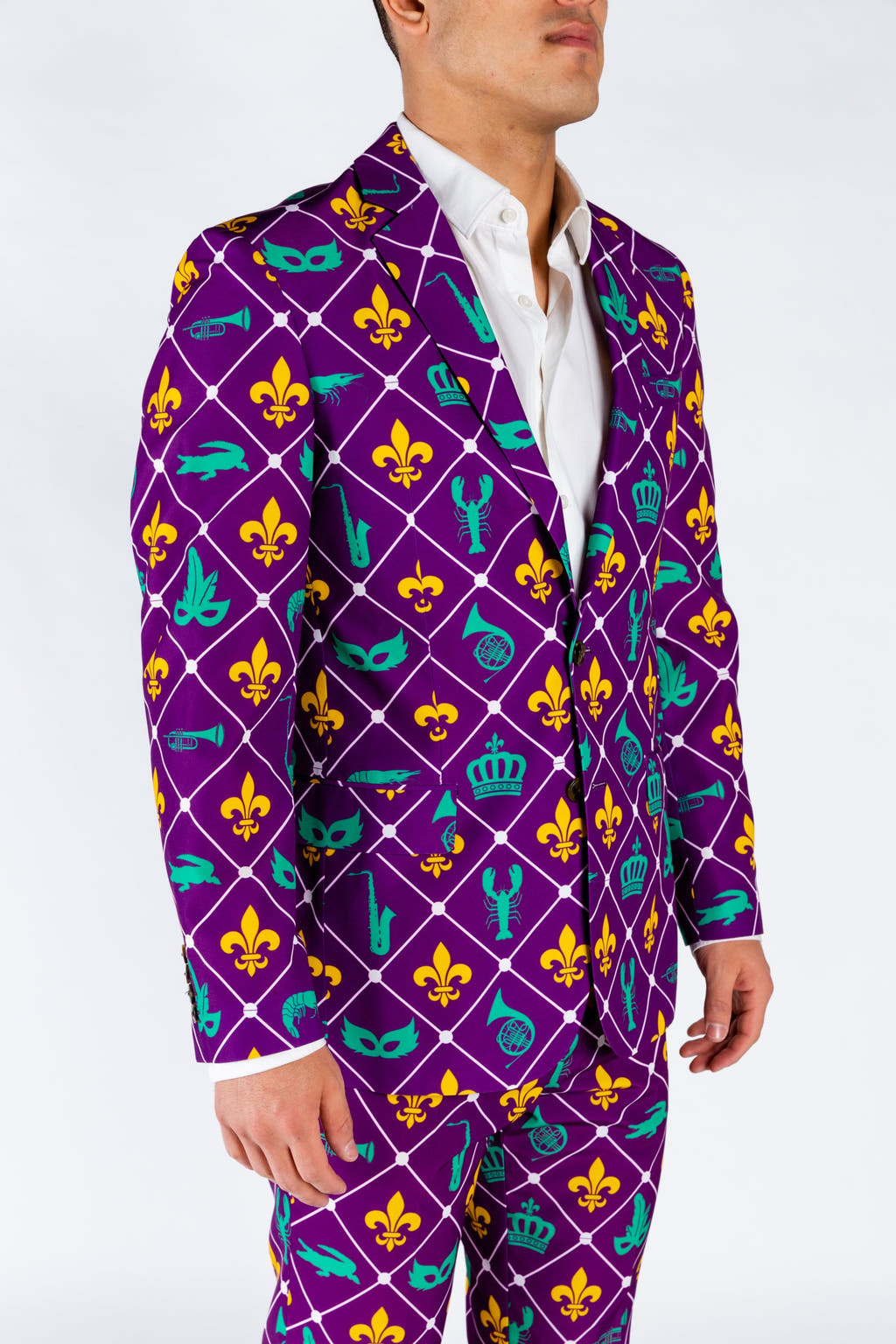 mardi gras suit for men