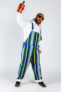 Mardi gras party coveralls