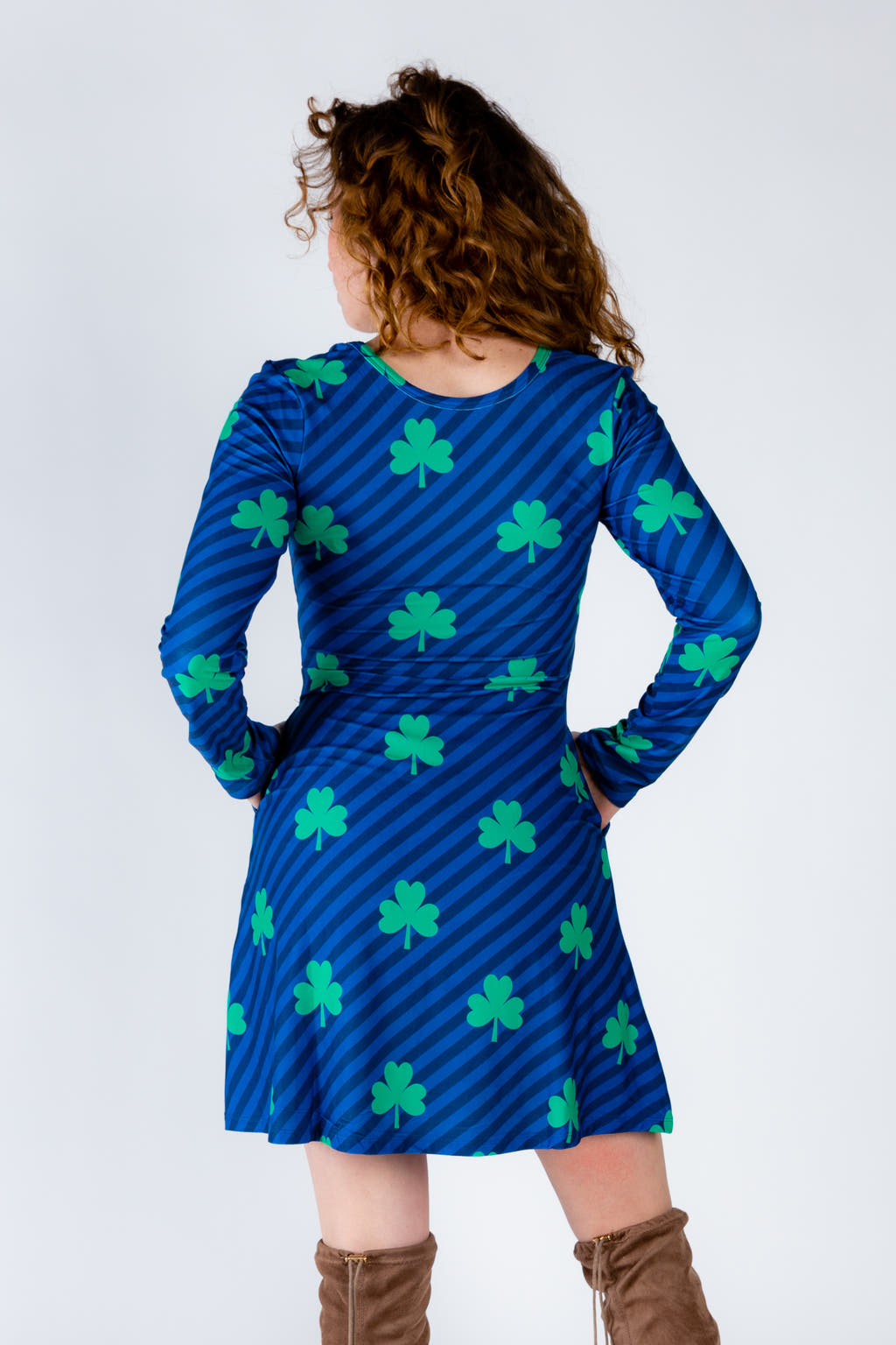 Women's St. Patty's skater dress