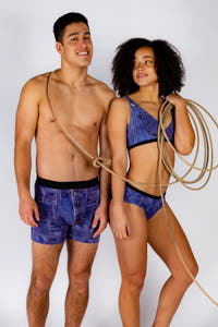 Men's and women's denim undies