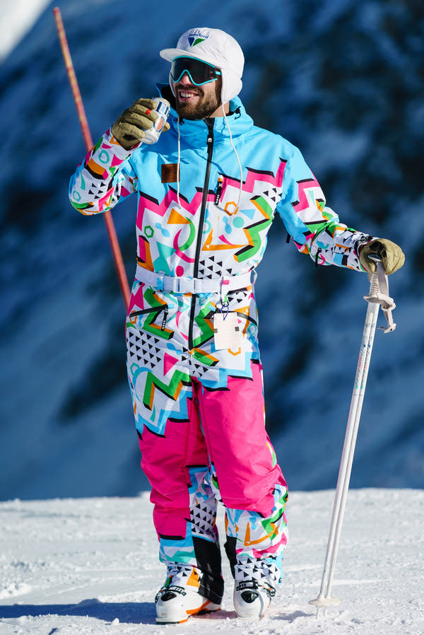 The Geodisiac | Mens Retro Neon Ski Suit | Pre-Order | Ships November 2021