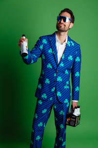 Mens Navy St. Patrick's Day Suit