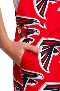 Atlanta falcons women's overalls with pockets