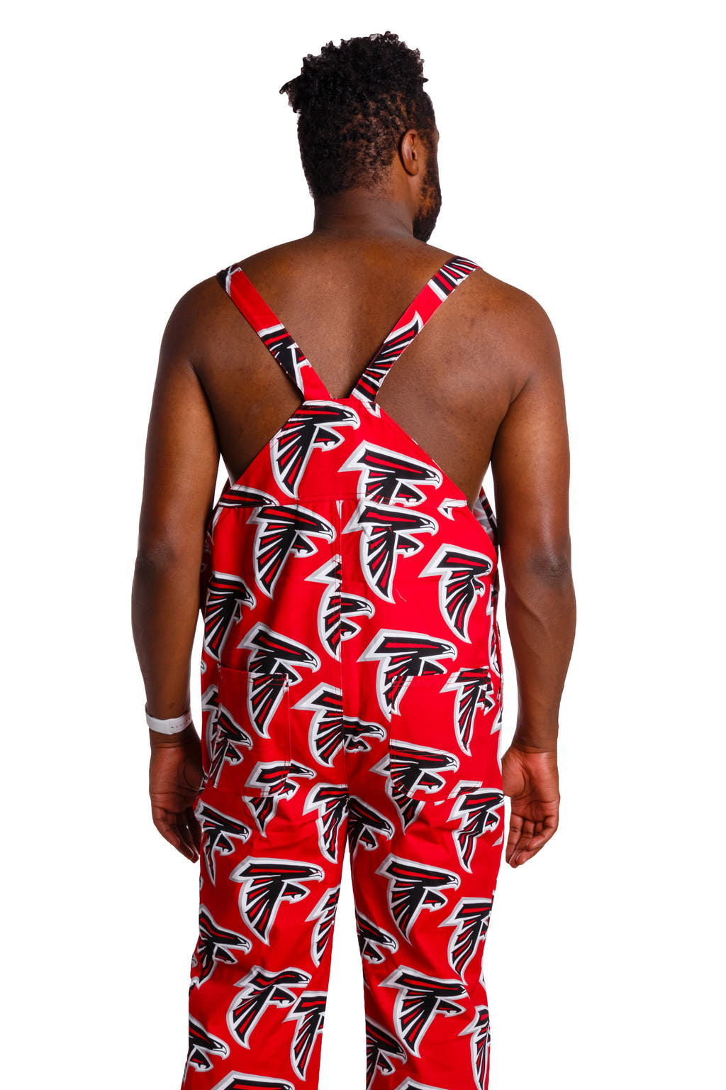 Back side mens NFL overalls atlanta falcons