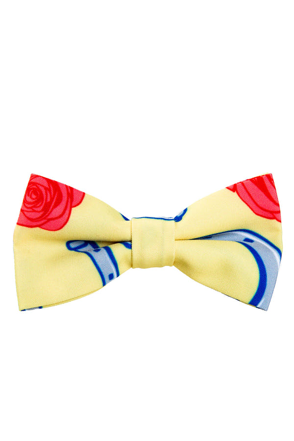 yellow derby bowtie