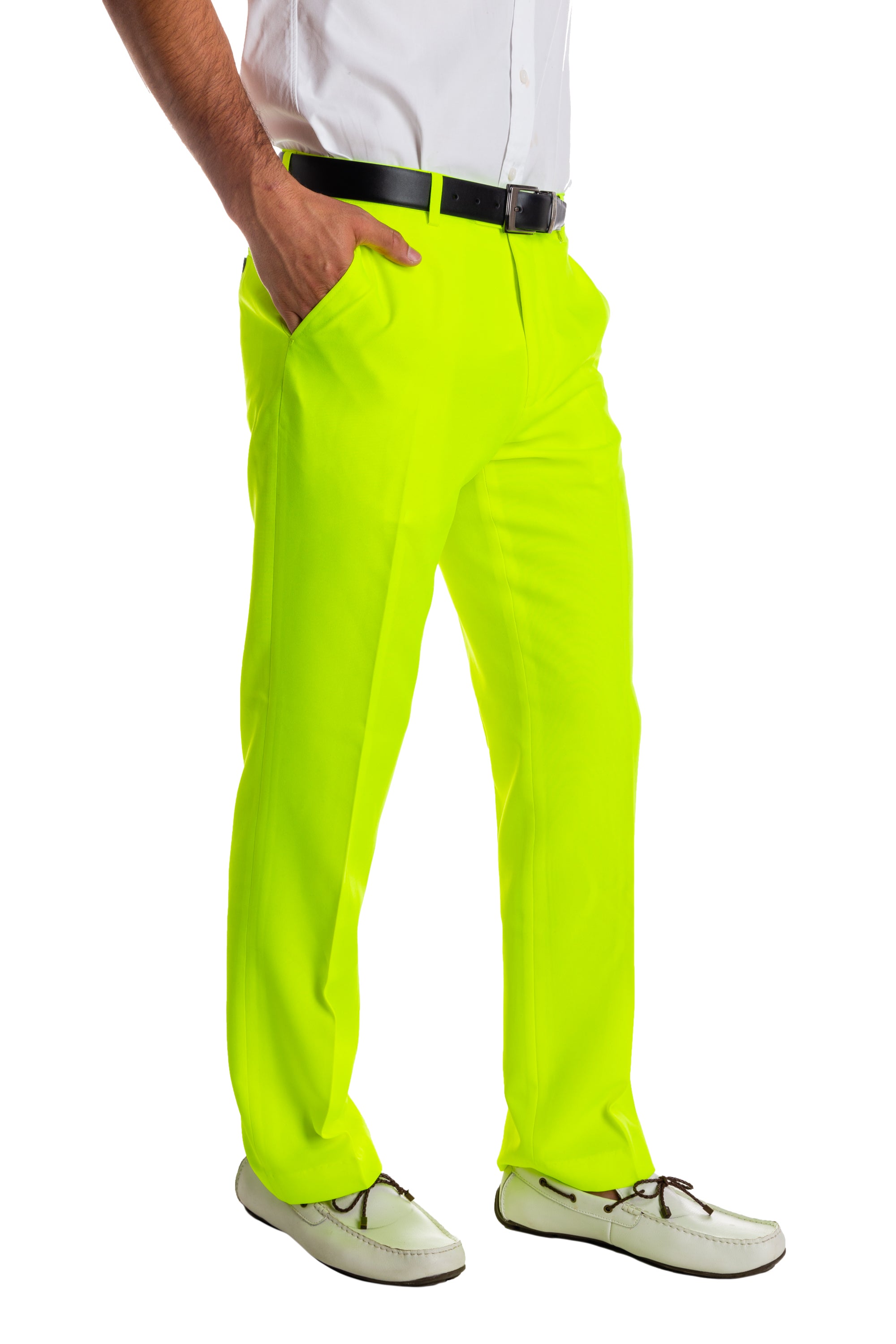 Neon Yellow Pants | The Candy Flip