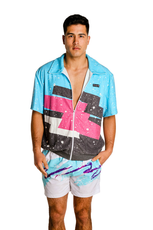 retro attire 80's for male