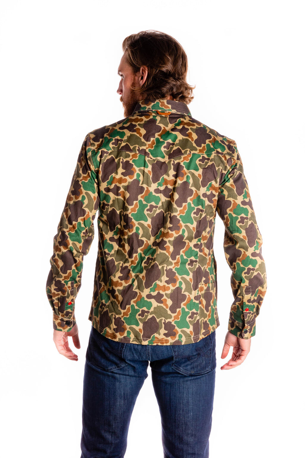 Camouflage long sleeve shirt