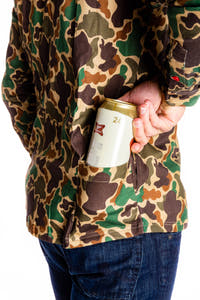 Long sleeve camouflage party shirt