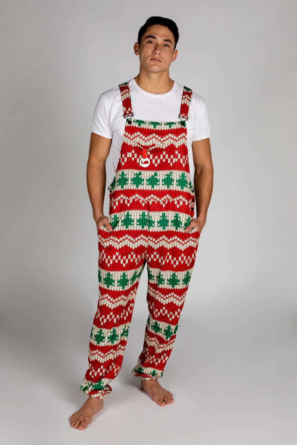 The Red Ryder | Mens Christmas Pajamaralls