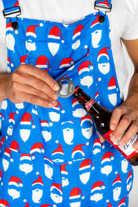 Mens Holiday Pajama Overalls