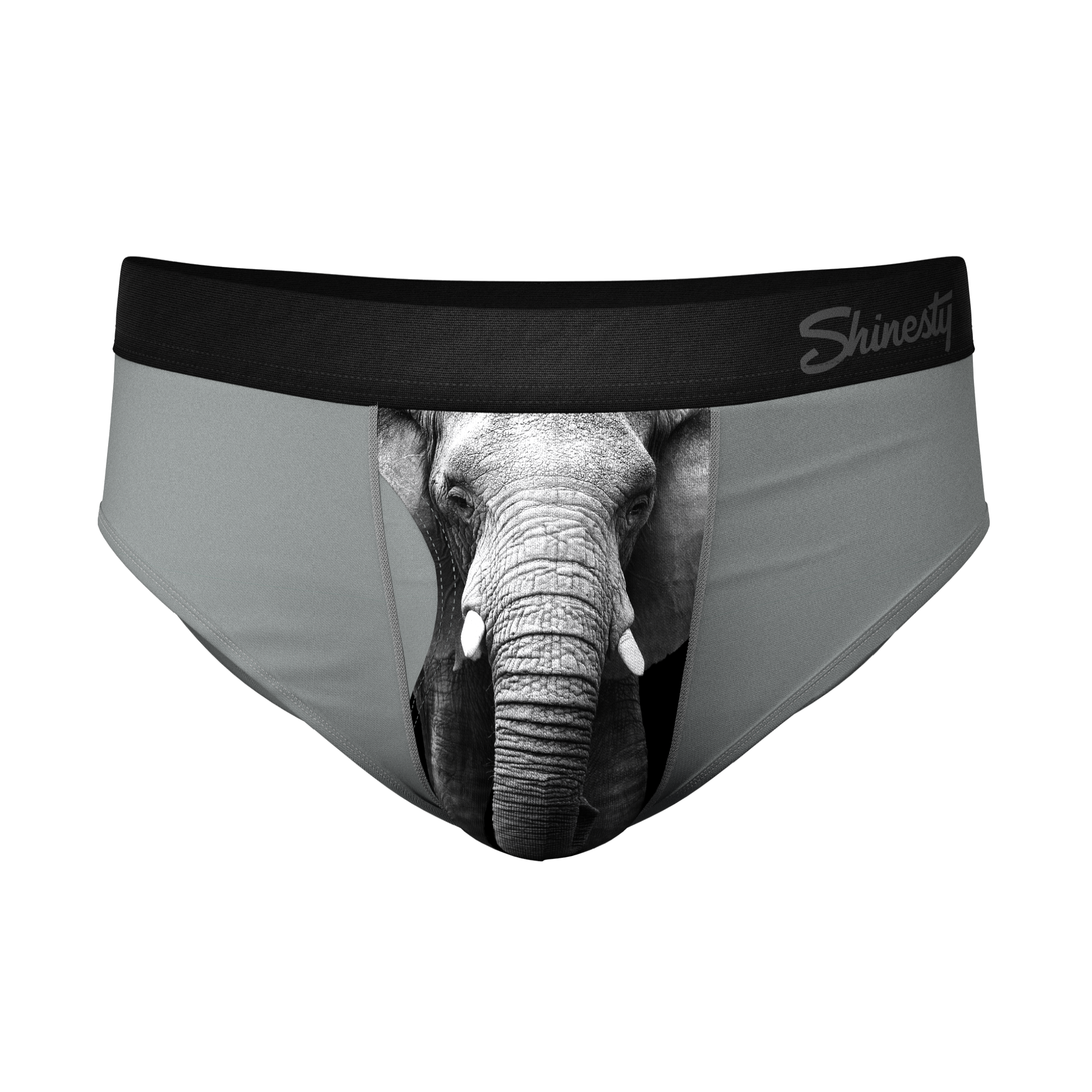 GIERIDUC Men's Elephant Underwear Pouch Briefs Men's Briefs Underwear  Multipack Men Underwear With Pouch Mens Shiny Underwear