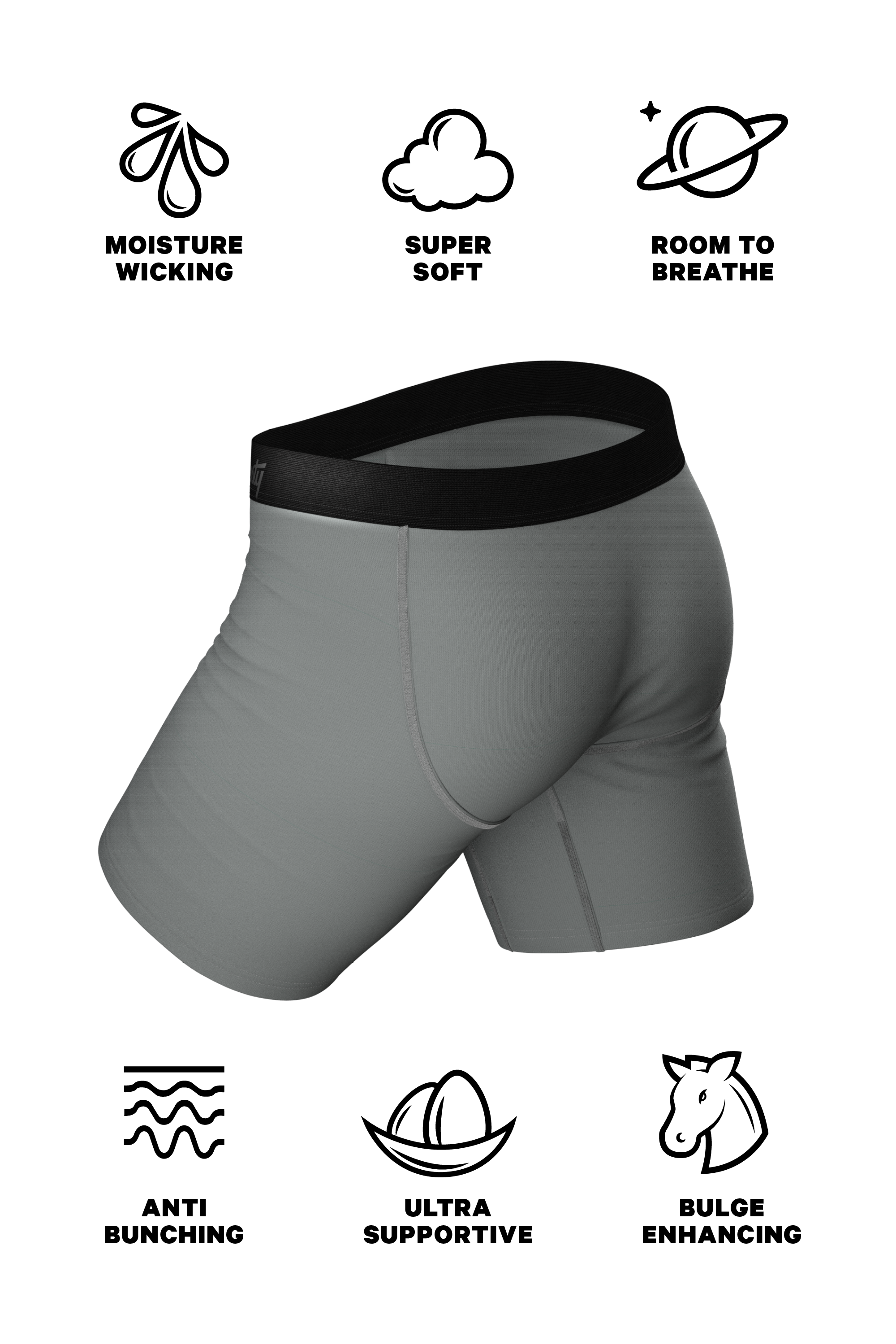 Elephant Underwear Graphic Illustration Sunglasses Men Shorts