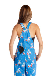 Ladies New England Patriots Overalls