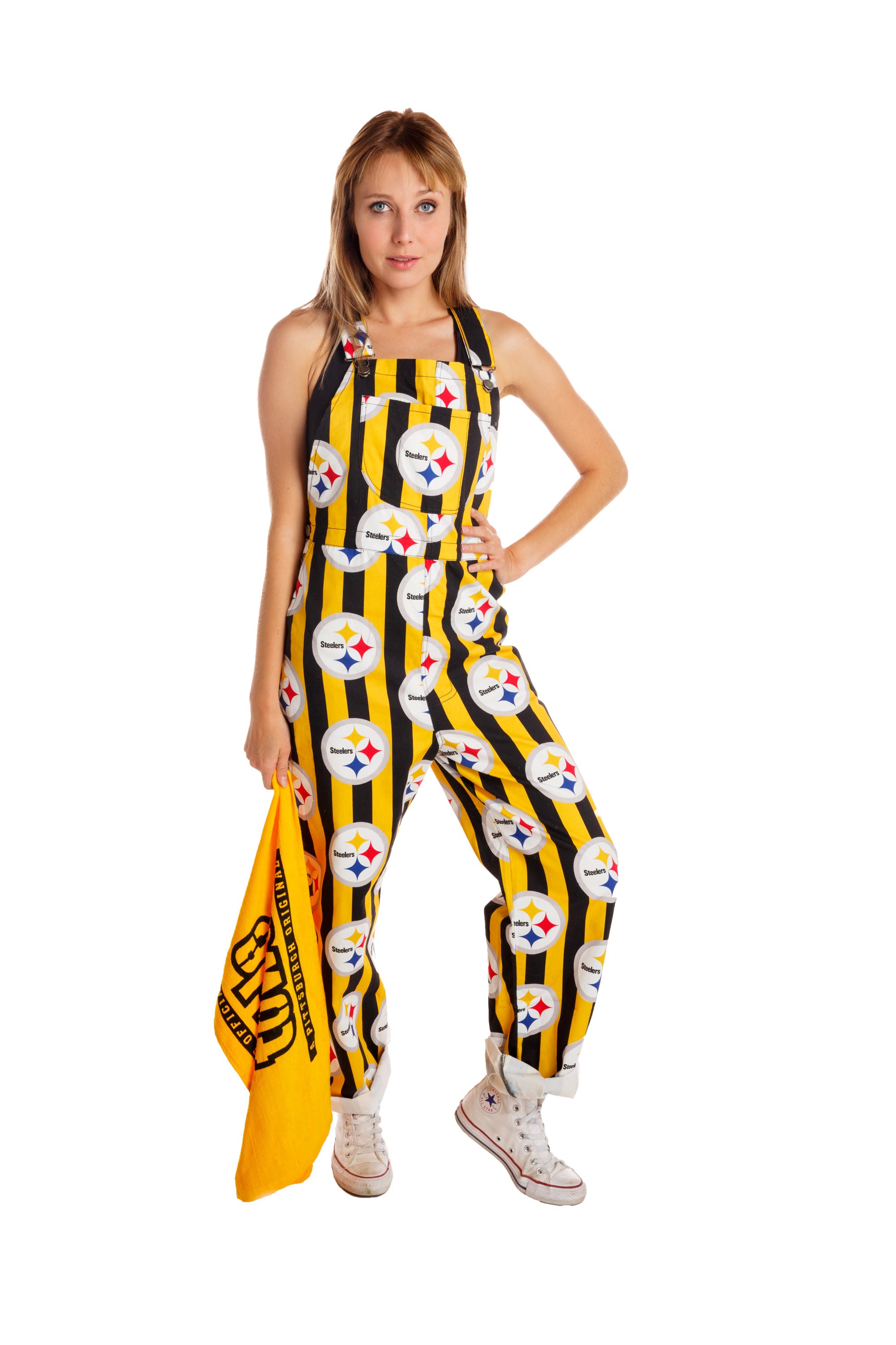 Ladies NFL Overalls  The Pittsburgh Steelers