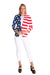 The Martha J | Women's American Flag Blazer