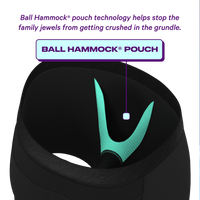 Black ball hammock print with lady hands