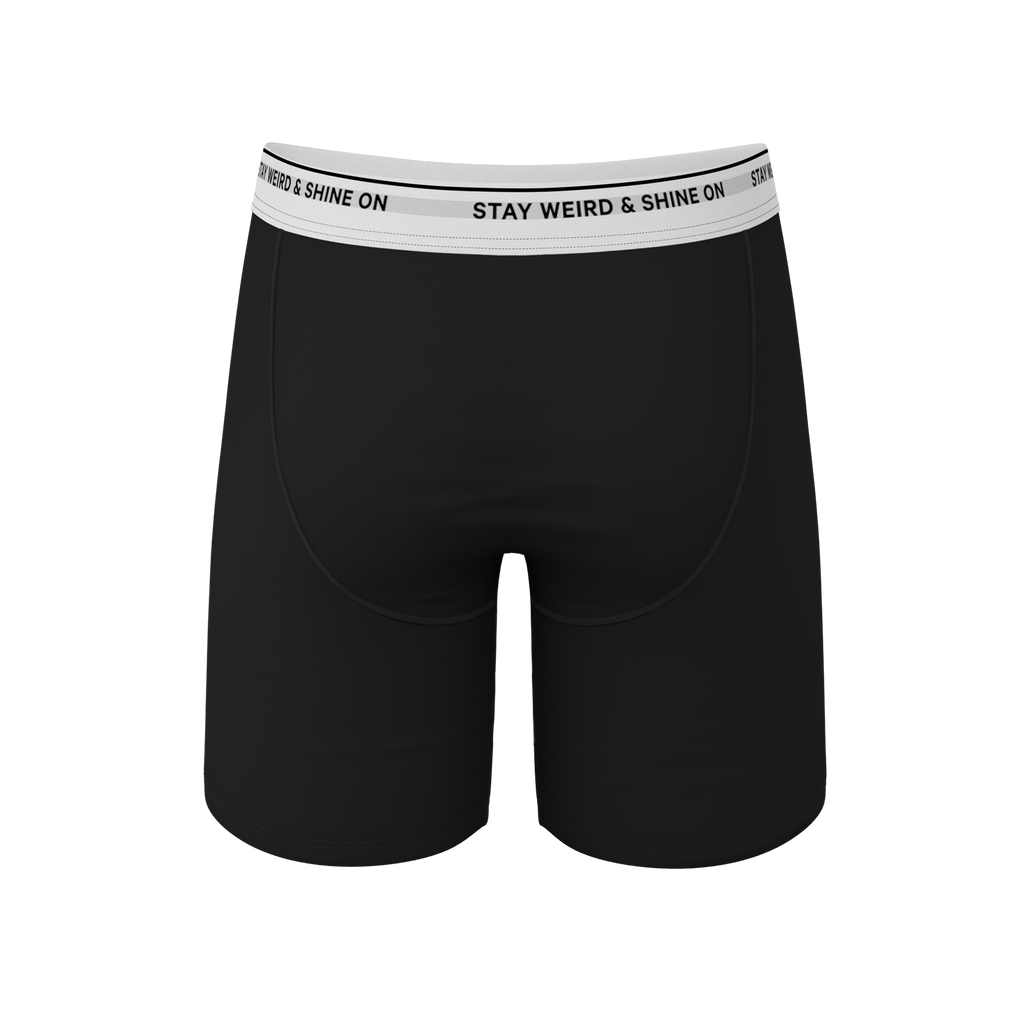 Black long leg underwear 