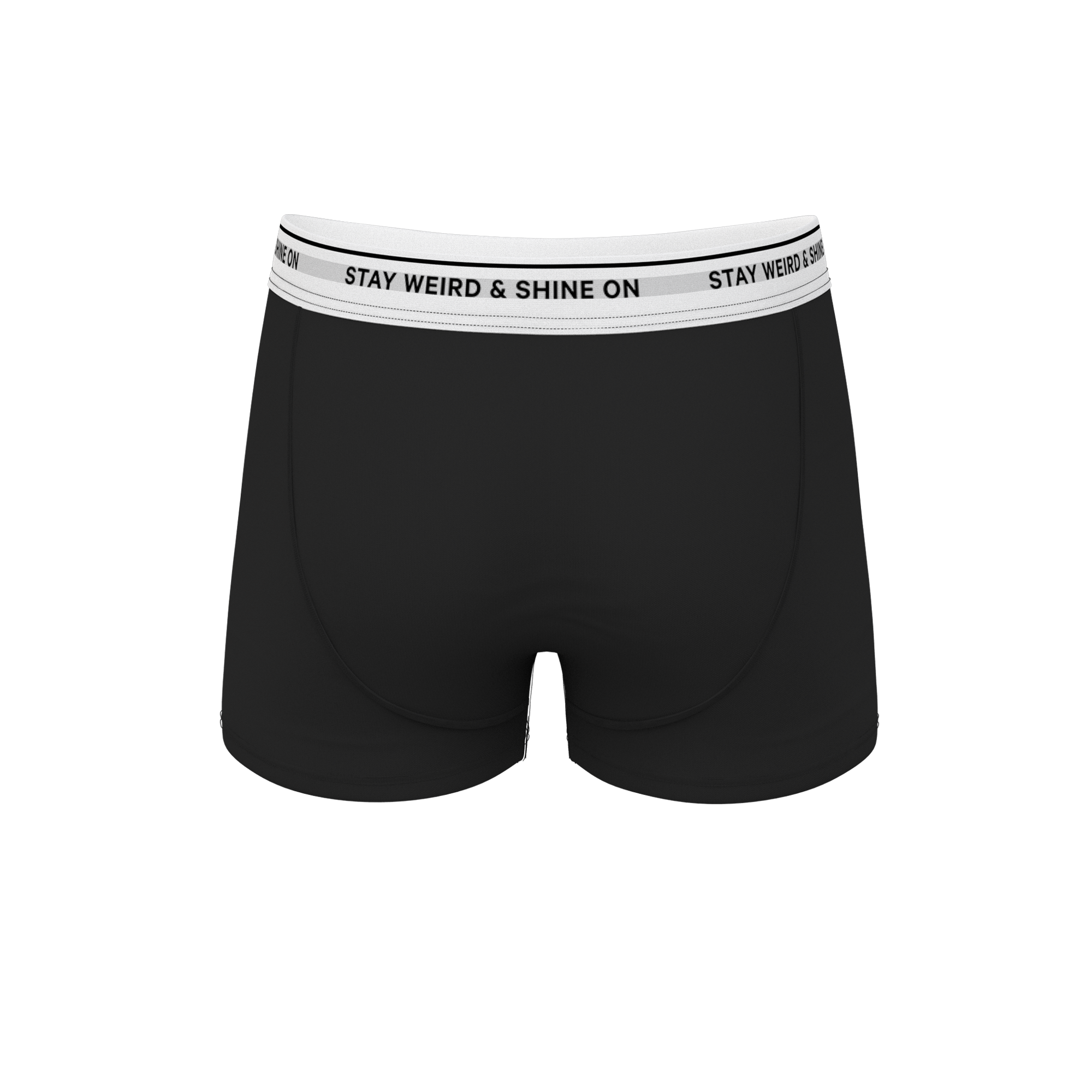 The Anthem | Black Shinesty Ball Hammock® Pouch Trunks Underwear