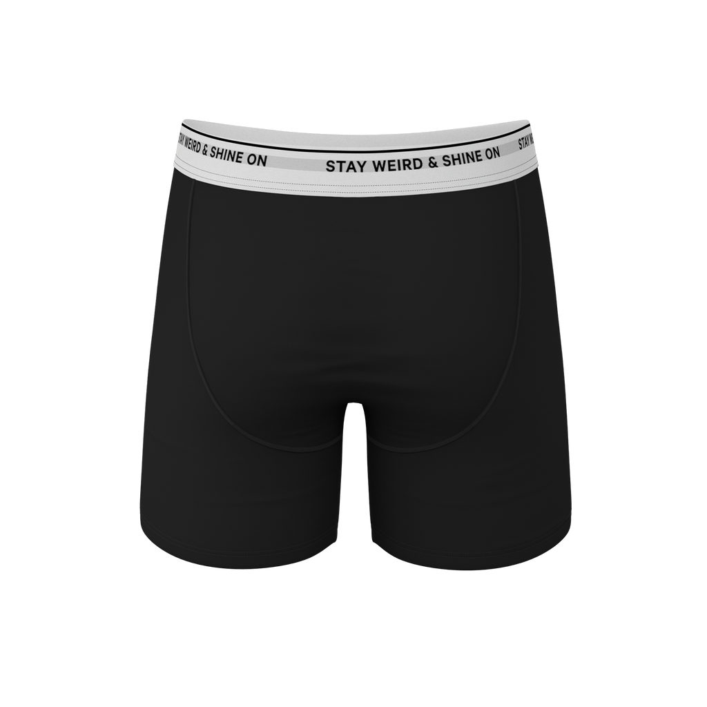 Ultra supportive black shinesty underwear