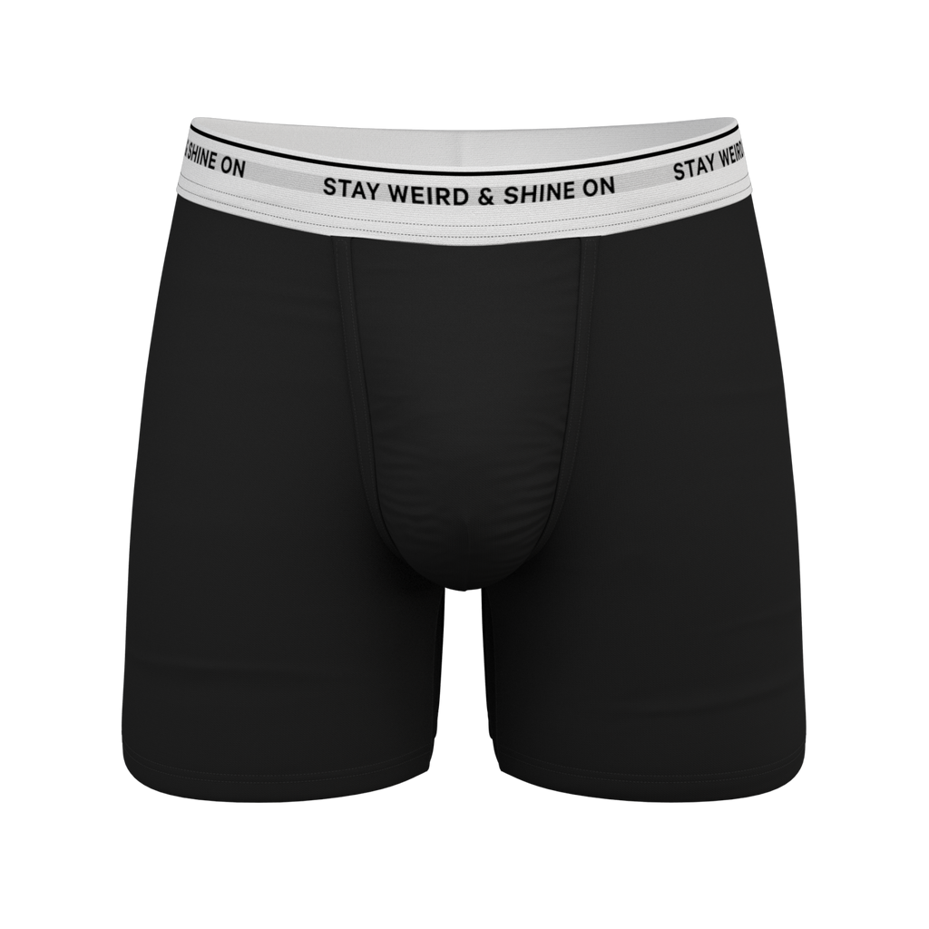 The Anthem | Black Shinesty Ball Hammock® Pouch Underwear