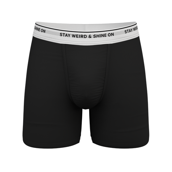 The Anthem | Black Shinesty Ball Hammock® Pouch Underwear