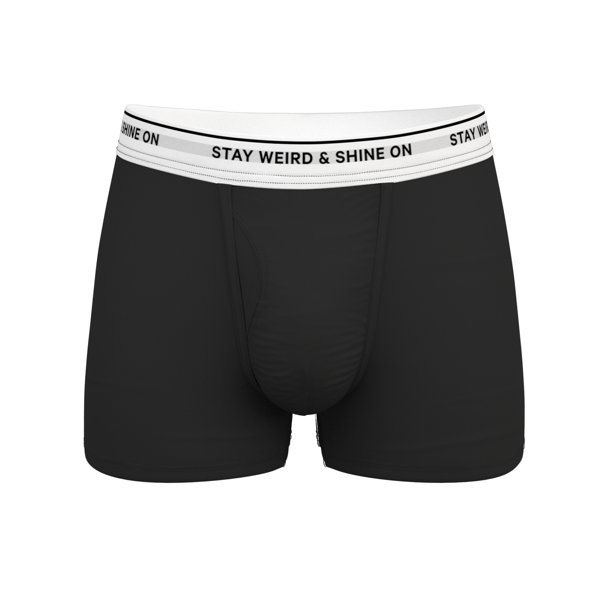 Black Stay Weird Ball Hammock® Pouch Trunk Underwear | The Anthem