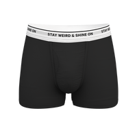 The Anthem | Black Shinesty Ball Hammock® Pouch Trunks Underwear