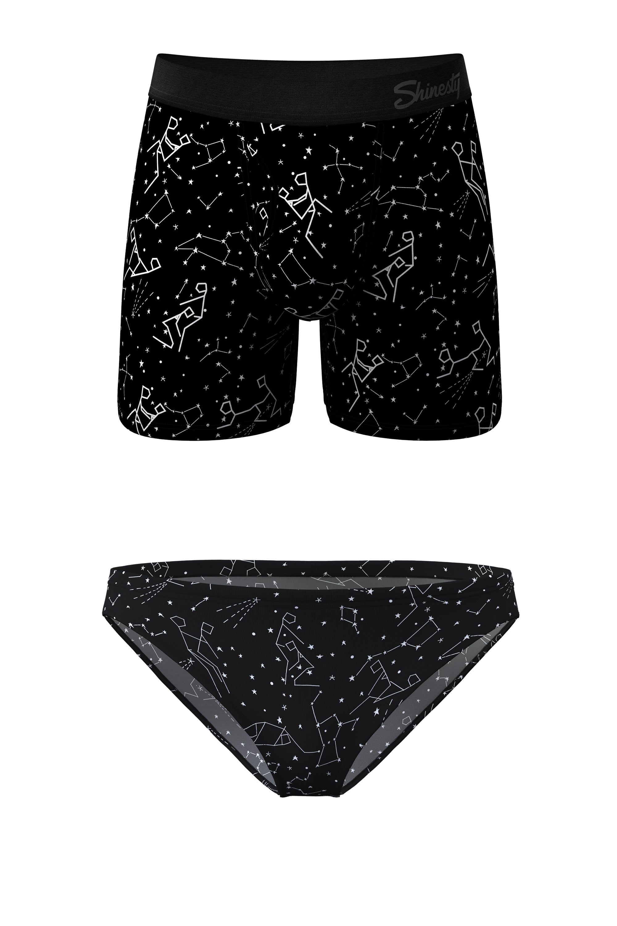 The Big Bang | Constellation Ball Hammock® Boxer With Fly and Bikini  Matching Underwear Pack