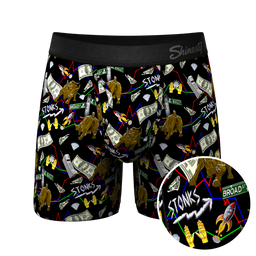 Stock Market Ball Hammock® Pouch Underwear With Fly