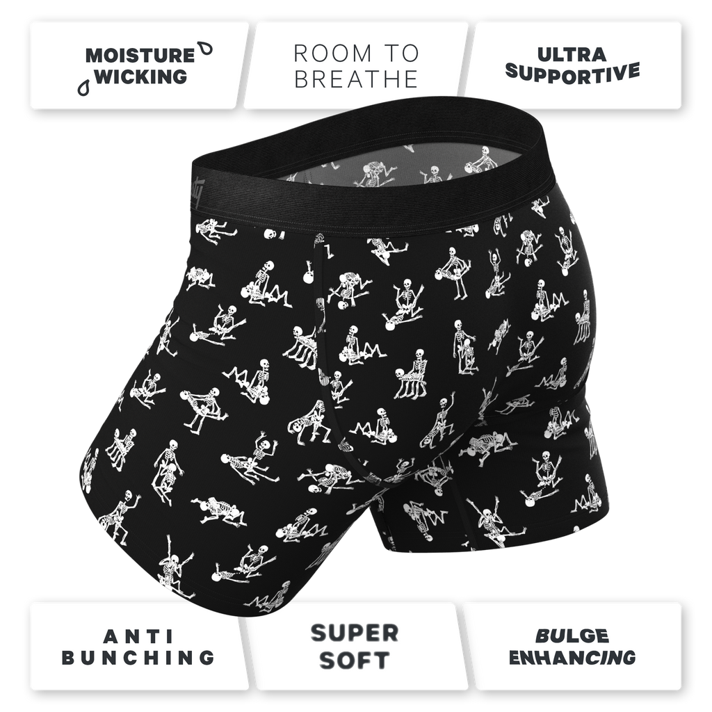 Black Bones Ultra Support Boxers