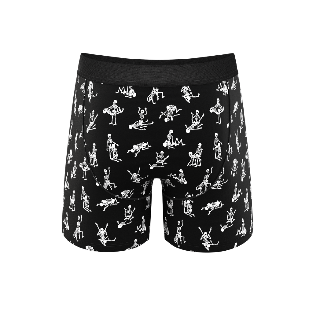 Glow in the Dark Skeletons Pouch Underwear